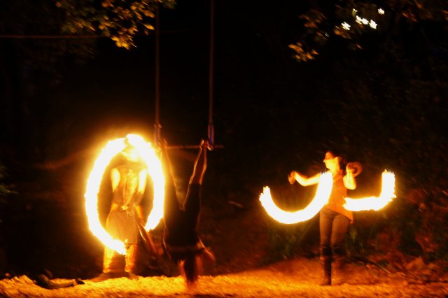 fire show